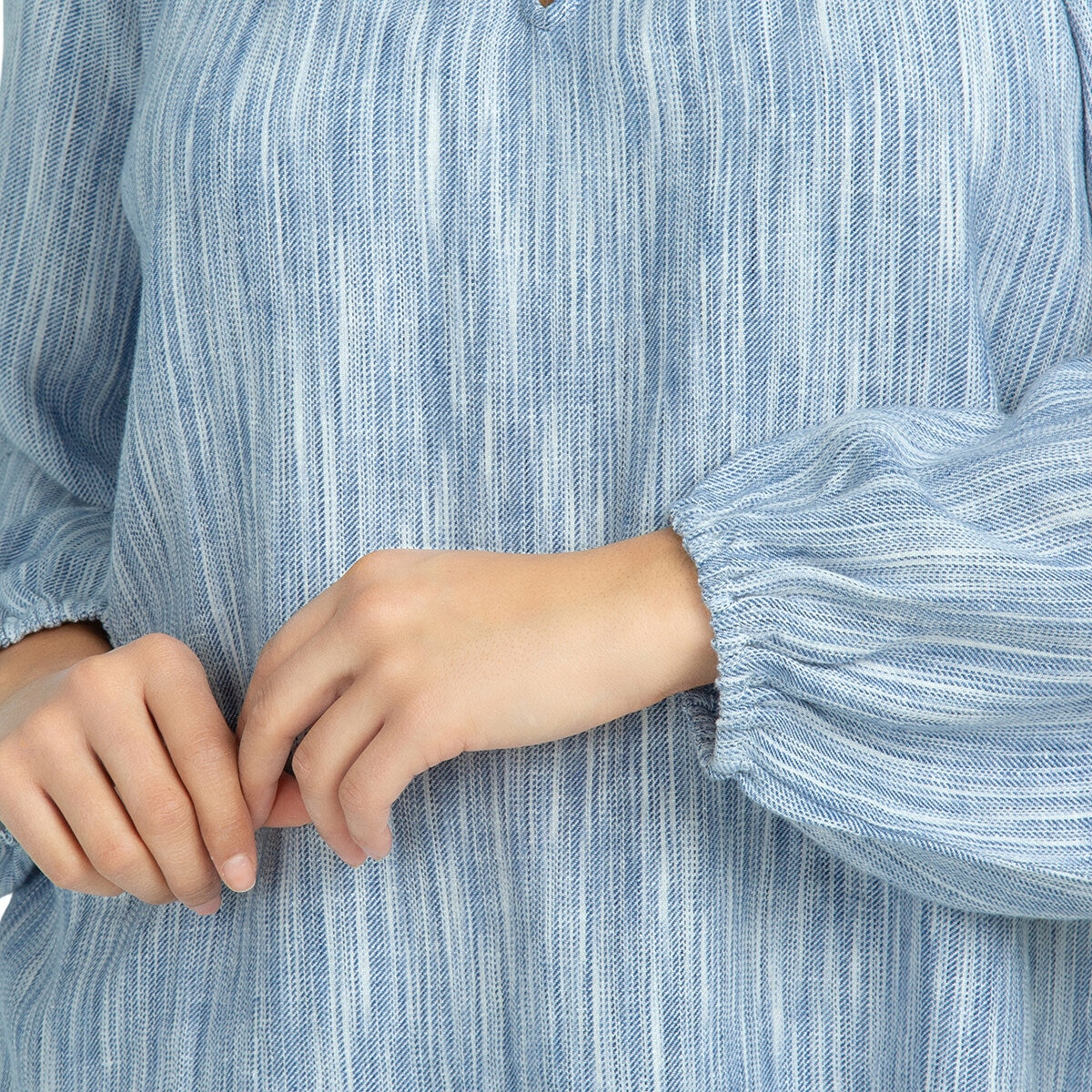 Boston Traders Blusa para Dama Azul Extra Chica Boston Traders Blusa para Dama Azul Extra Chica