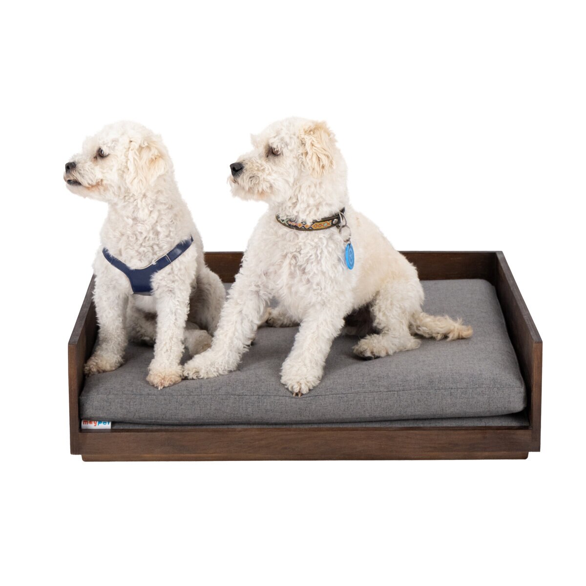 Maypet, Cama de Madera Tamaño Mediano para Perro