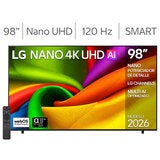 LG Pantalla 98" Nano UHD 4K Smart TV 98NU855BPSB LG Pantalla 98" Nano UHD 4K Smart TV 98NU855BPSB