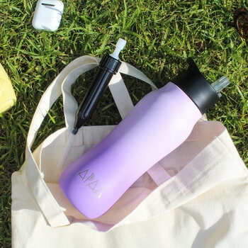 APAA Juego de 2 Botellas Purificadoras de Agua de 710ml + Accesorios