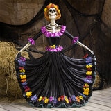 Catrina Danzante de Día de Muertos