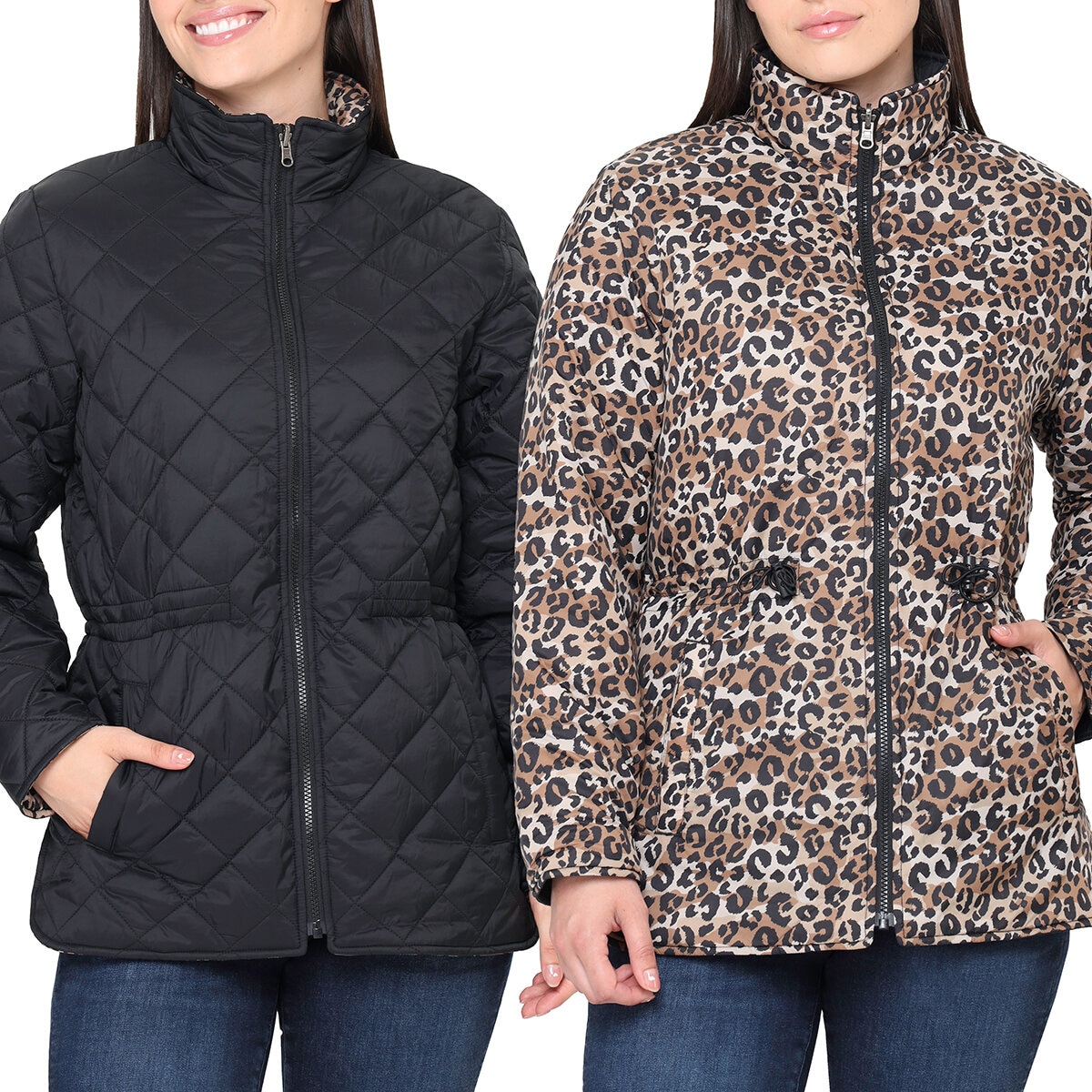 Nicole Miller Original Chamarra Reversible para Dama Varias Tallas y Colores Nicole Miller Original Chamarra Reversible para Dama Varias Tallas y Colores