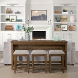 Bayside Furnishings, Lathan, Juego de mesa lateral de 4 piezas
