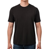 Rough Dress Playera para Caballero Negro cuello redondo Chica