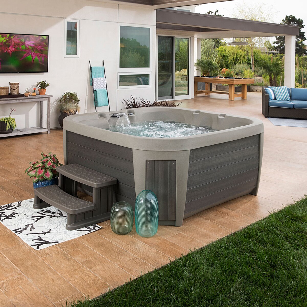 Spa de Hidromasaje Aquaterra Lounger, 5 Personas | Costco México