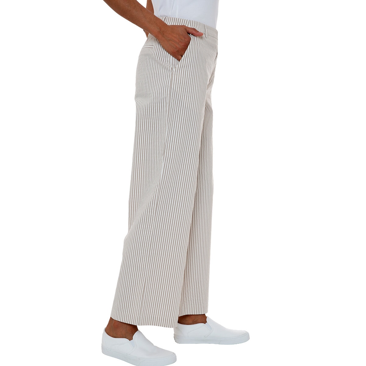 Mario Serrani Italy Pantalón para Dama Café 8