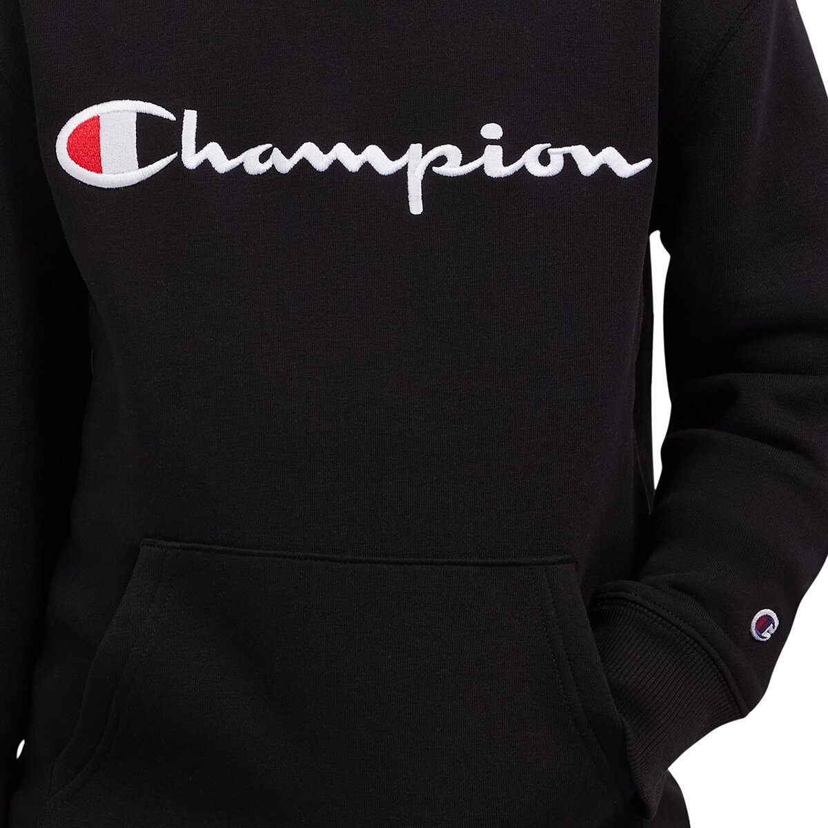 Champion Sudadera para Niños y Niñas Negro 5 / 6 Años