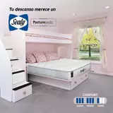 Sealy, Sitka, Colchón para Litera, Matrimonial