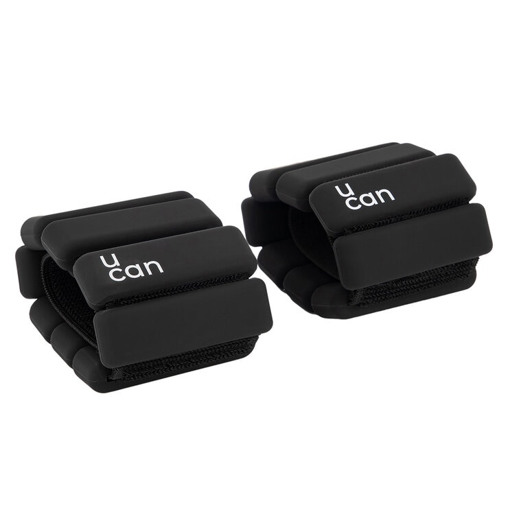 UCan set de 2 Polainas de 1.5 kg, Negro UCan set de 2 Polainas de 1.5 kg, Negro