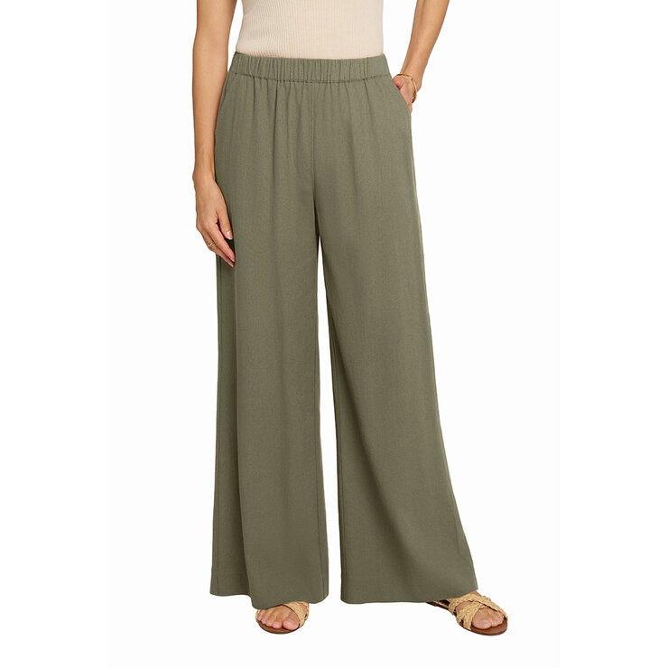 Matty M Pantalones Tipo Lino para Dama Varias Tallas y Colores