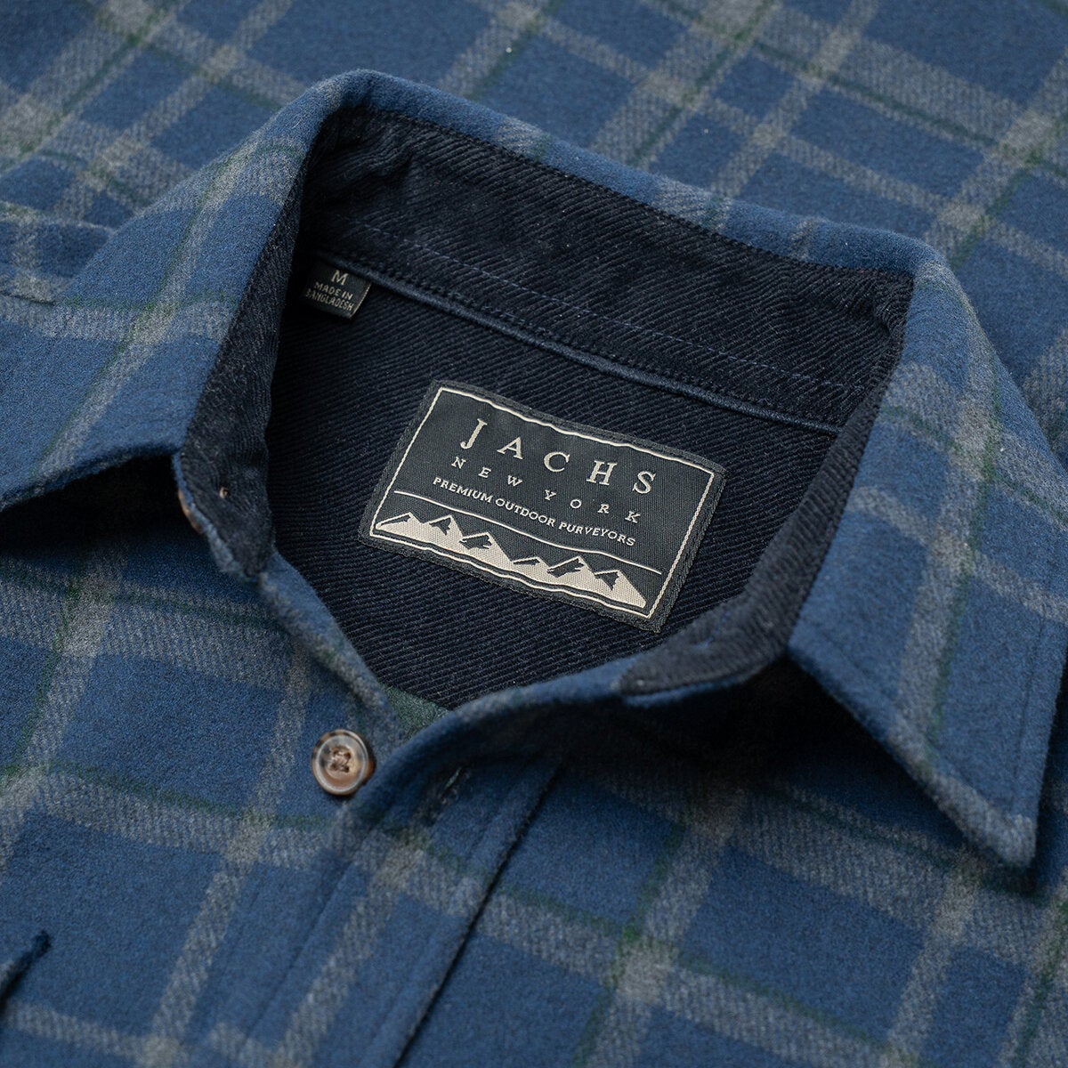 Jachs Camisa para Caballero Azul Extra Grande