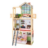 Casa de Muñecas de Madera Casa de Muñecas de Madera