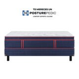 Sealy, Embody Soft Red, Colchón y Box Queen Size