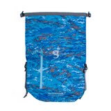 GeckoBrands, Mochila Impermeable Ligera, Color Azul Camuflaje