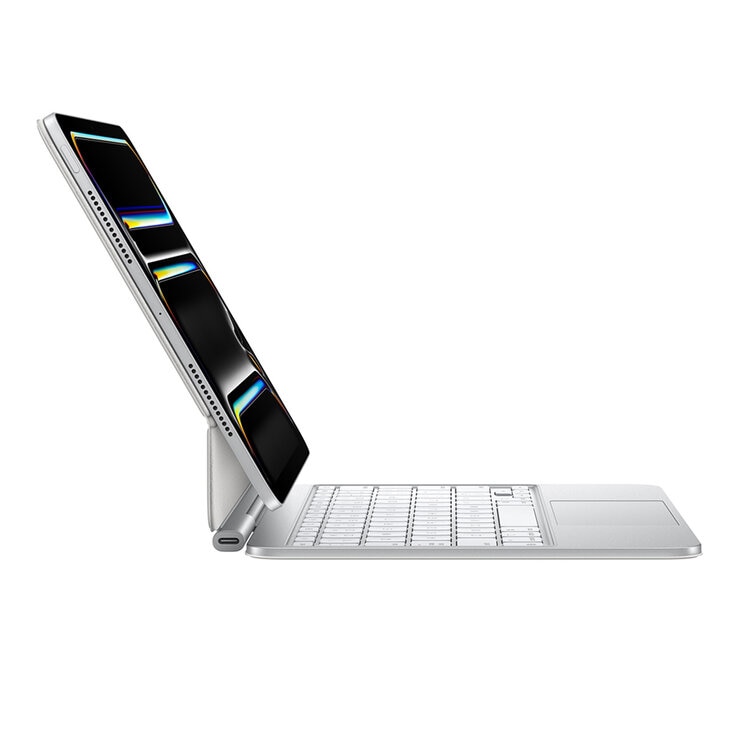Apple Magic Keyboard para el iPad Pro de 11" (M4) - Español (América Latina) Blanco Apple Magic Keyboard para el iPad Pro de 11" (M4) - Español (América Latina) Blanco