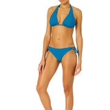 Hurley Traje de Baño Reversible de 2 Piezas para Dama azul extra chica