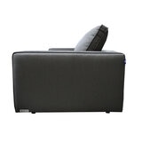 Muebles Liz, Lenox, Love Seat Gris Obscuro