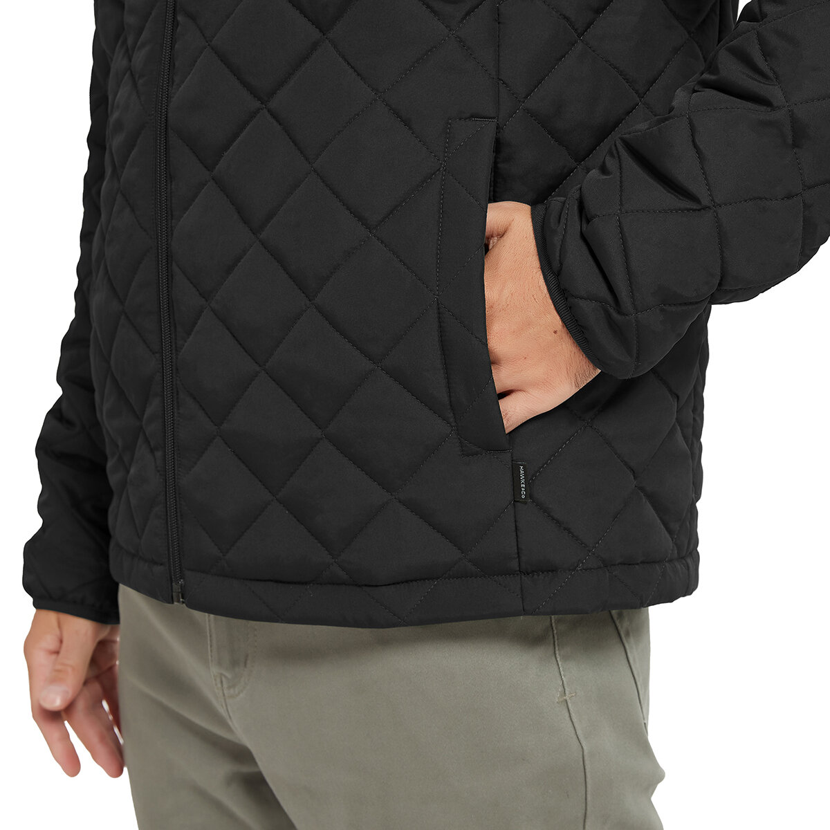 Hawke & Co Chamarra para Caballero Negro Chica