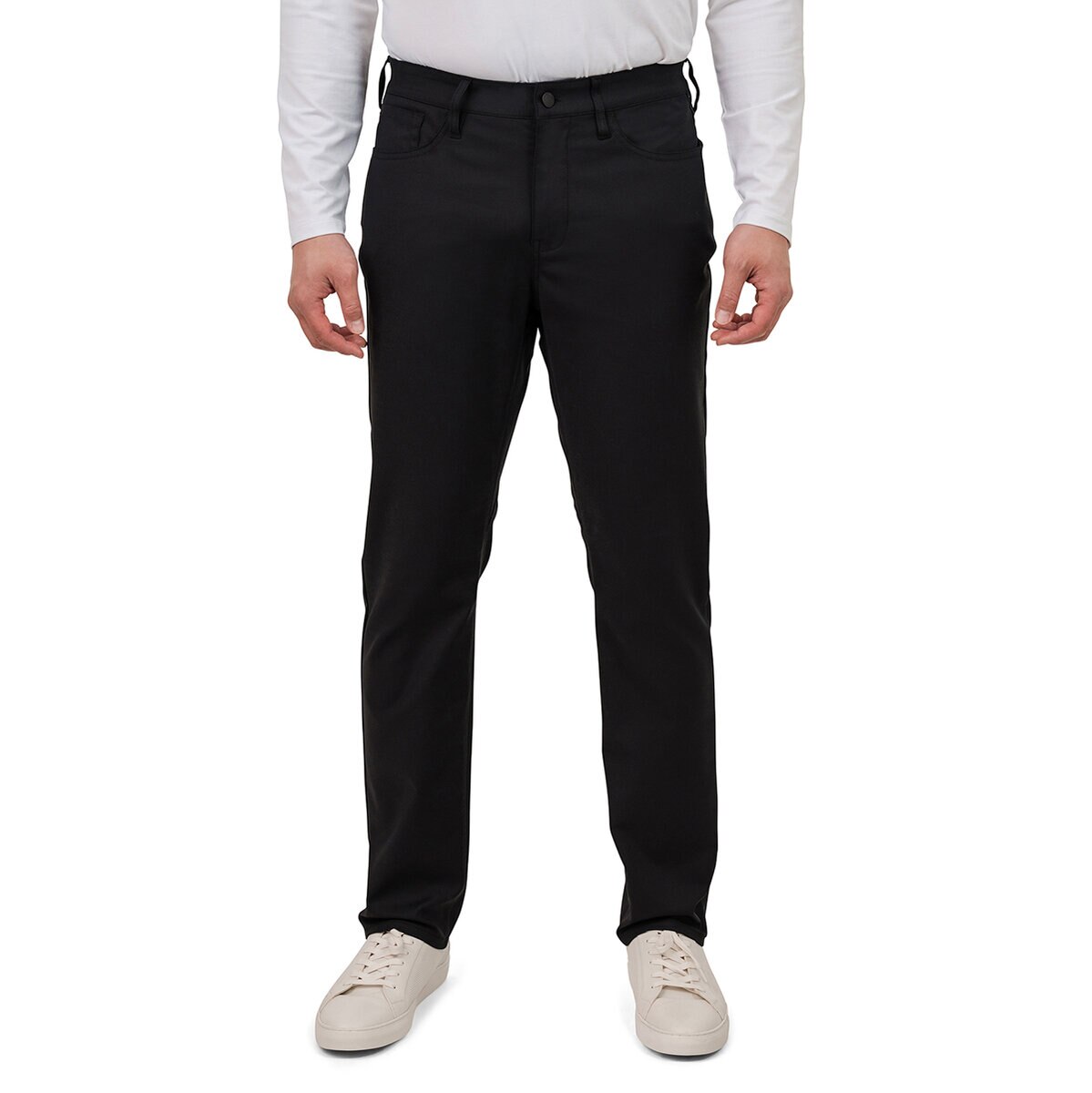 United Colors of Benetton Pantalones para Caballero Negro 36 x 32