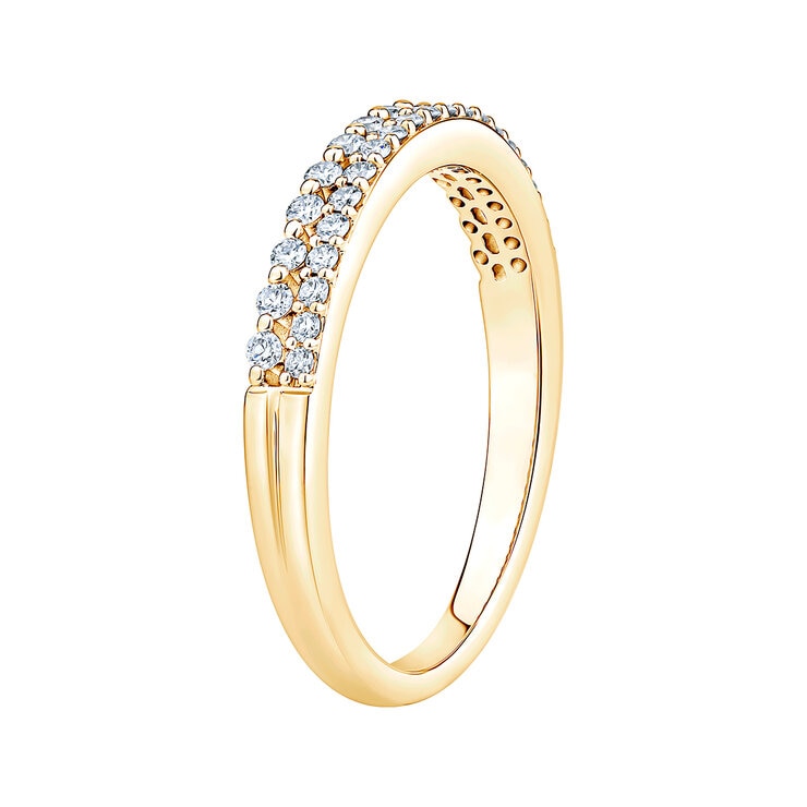 Anillo de Diamantes 0.25ctw, Oro Amarillo 14K