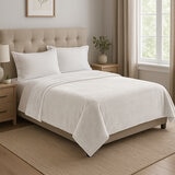 Kirkland Signature, Cobija, Tamaño King, Color Blanco