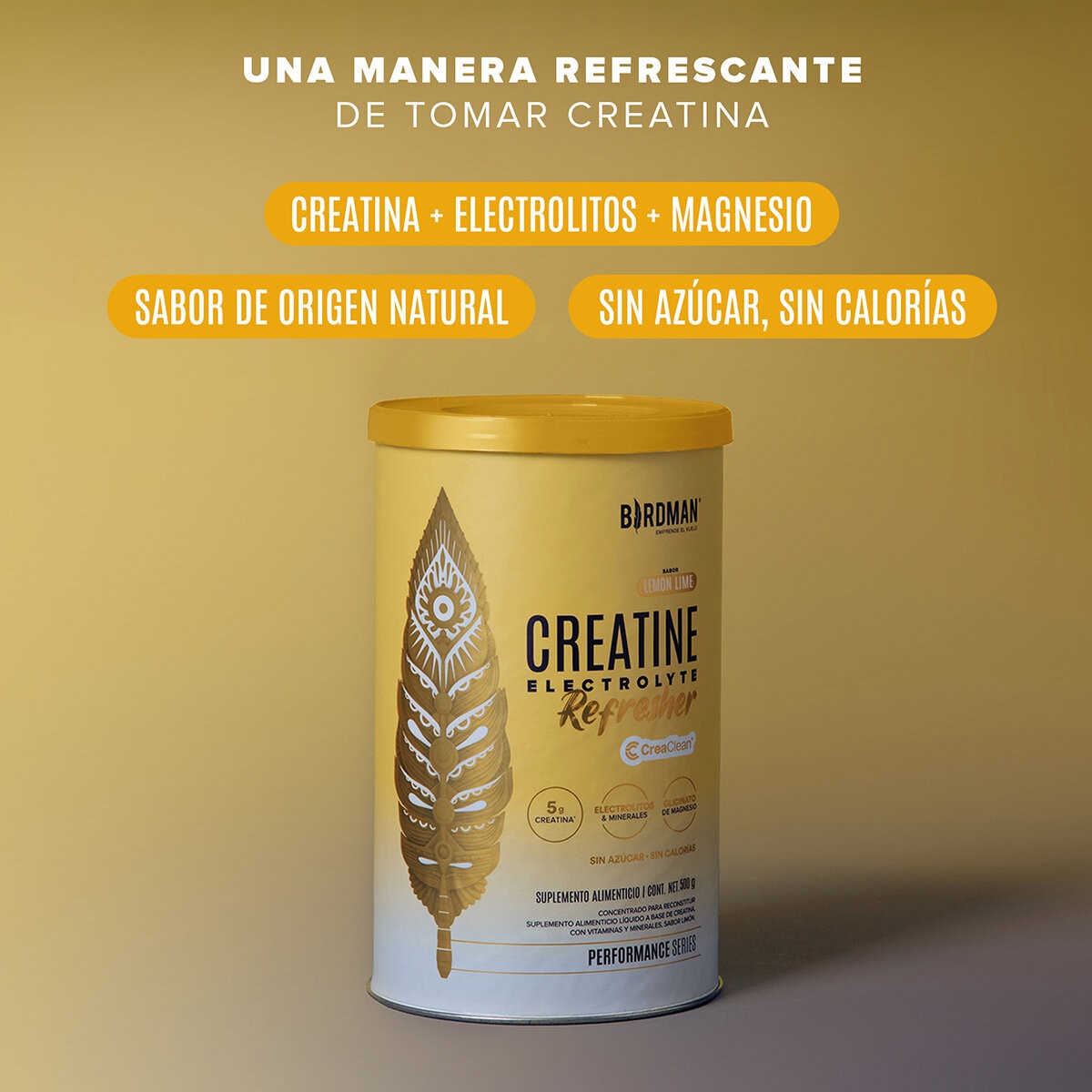 Birdman Creatina Refresher Lemon Lime 500gr