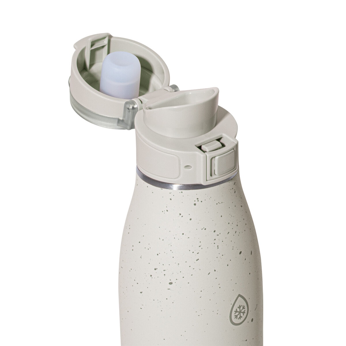 ThermoFlask 2 Botellas para Bebidas de 740 mL, Negro y Blanco ThermoFlask 2 Botellas para Bebidas de 740 mL, Negro y Blanco