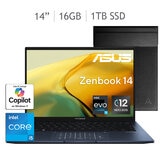 ASUS Zenbook 14 Laptop 14'' 2.5K Intel Core i5 16GB 1TB SSD