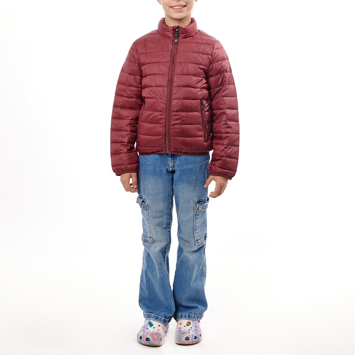 Kenneth Cole Chamarra para Niños o Niñas Rojo Chica 8/9