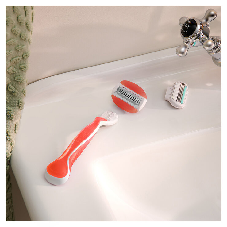 Gillette Venus Sunny Citrus Mango + 12 cartuchos 13 pzas