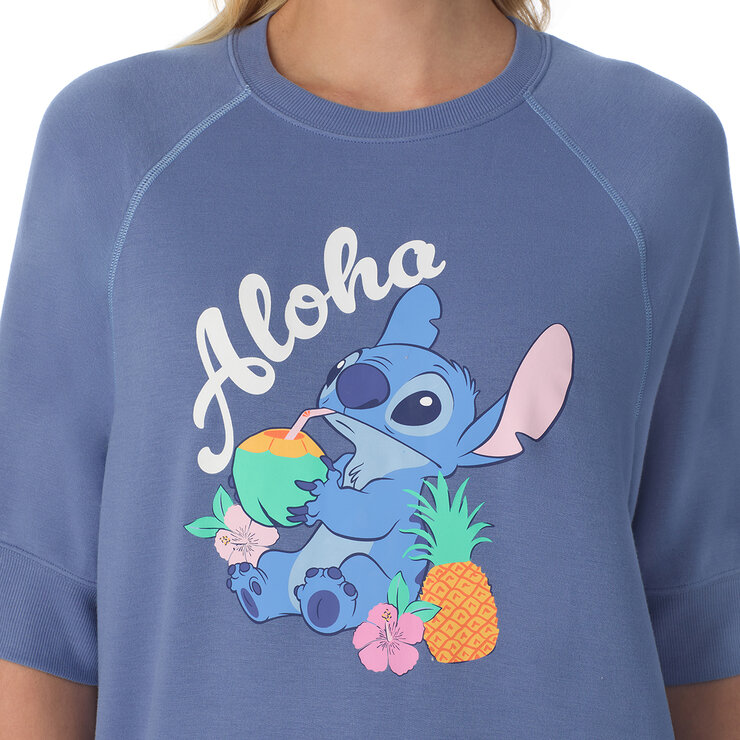Disney Pijama para Dama Azul Chica Disney Pijama para Dama Azul Chica