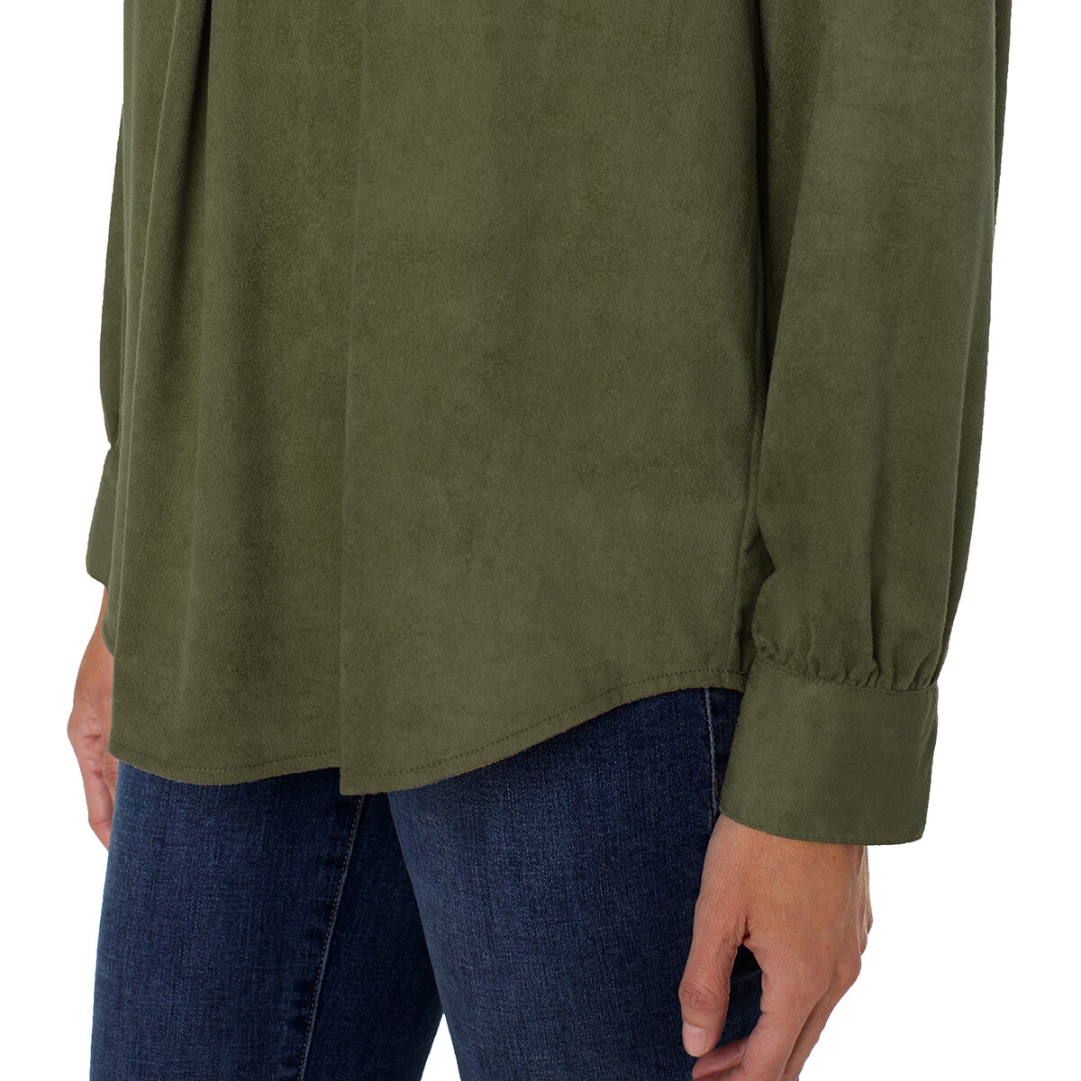 Matty M Blusa para Dama Verde Mediana