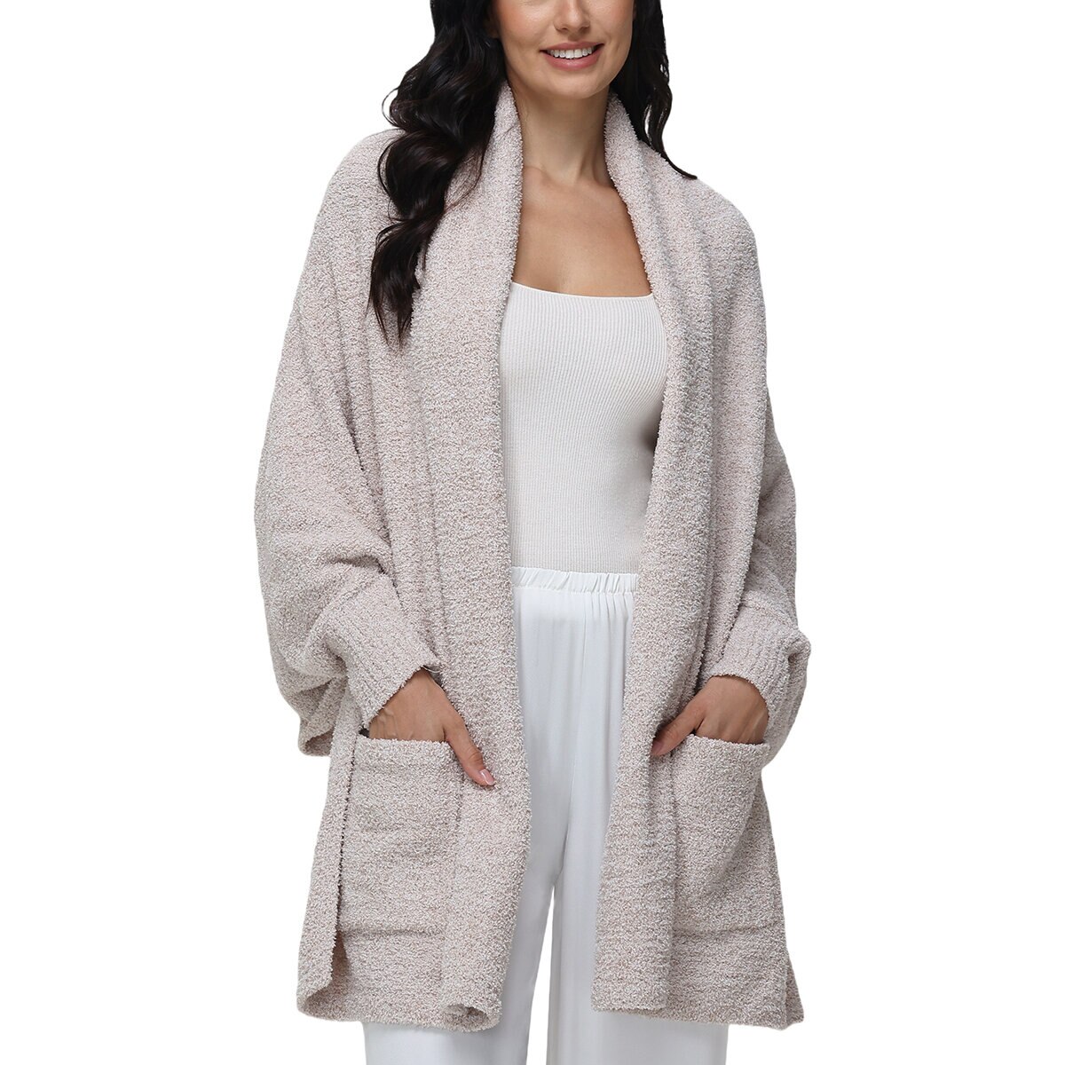 525 Suéter para Dama Café Chica-Mediana