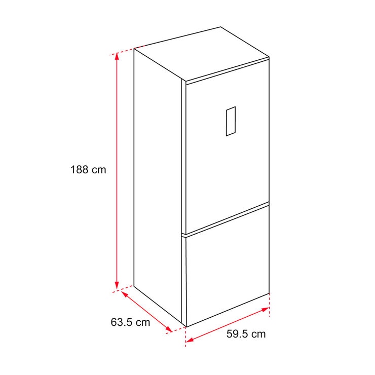Teka Refrigerador 12' Bottom Mount