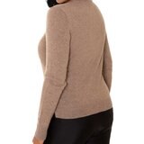 Mario Serrani Italy Suéter 100% Cashmere para Dama Café Extra Chica