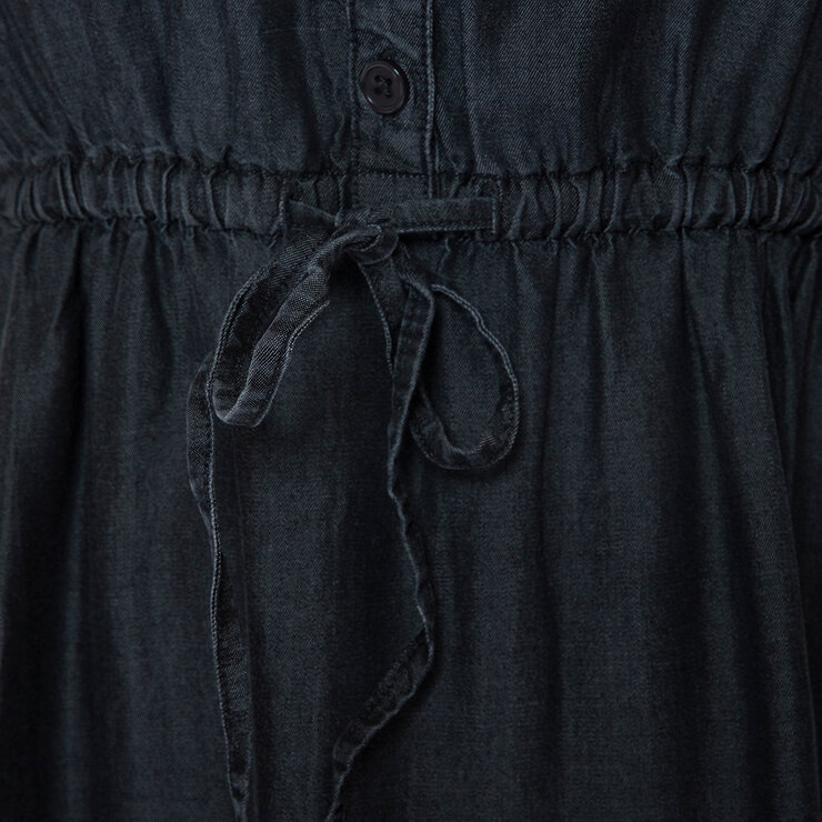 Mario Serrani Italy Vestido para Dama Negro Mediana