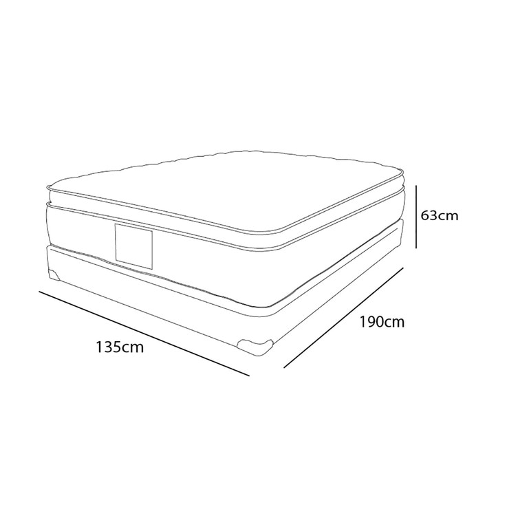Spring Air, Colchón y Box Matrimonial, Imaginación