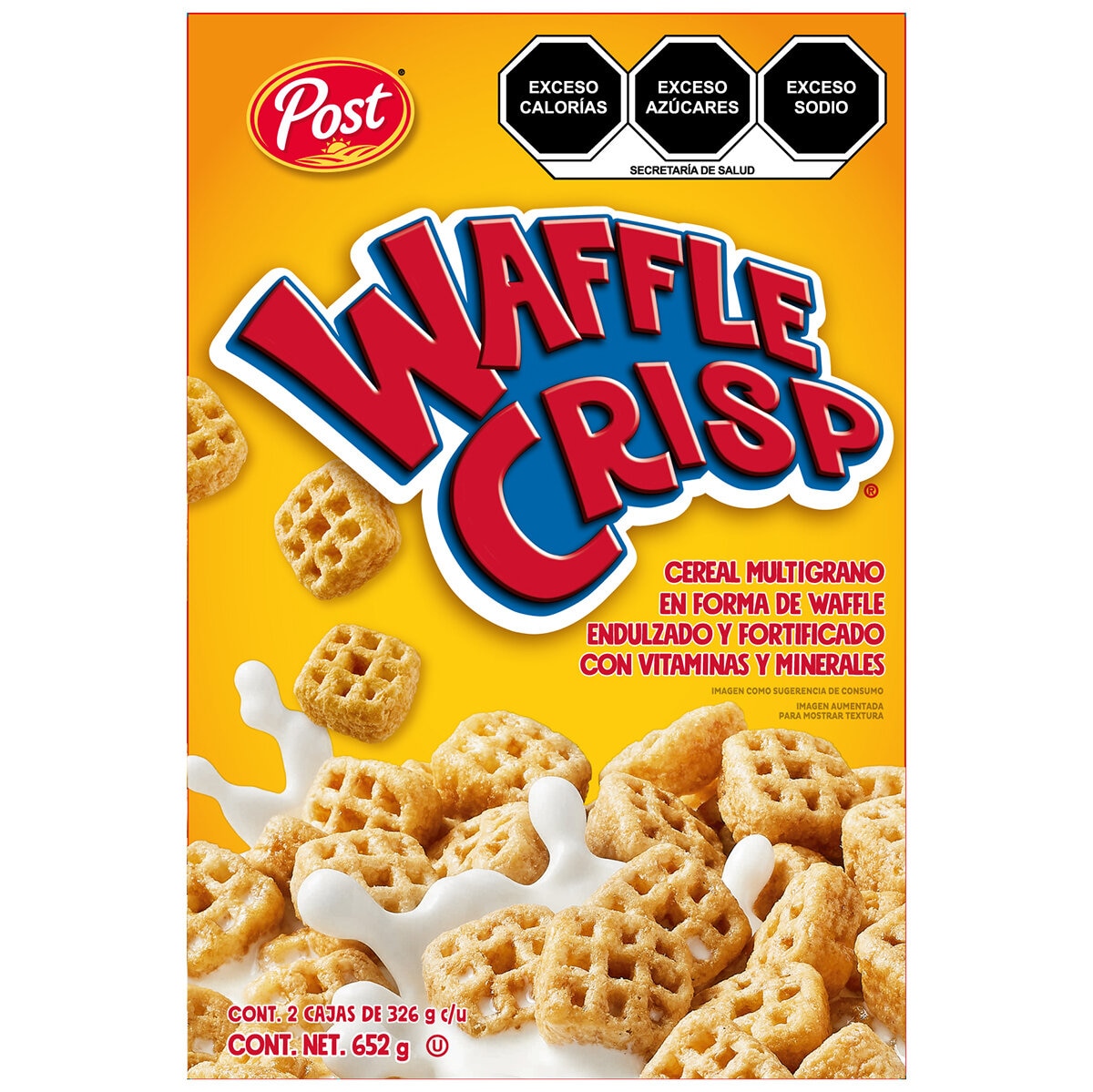 Waffle Crisp Cereal Multigrano 652 g
