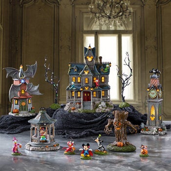 Disney Villa de Halloween con Luces y Música Disney Villa de Halloween con Luces y Música
