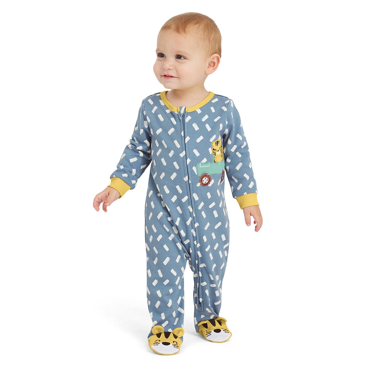 Koala Kids Mameluco 3 piezas para Bebé Tigre 6 Meses Koala Kids Mameluco 3 piezas para Bebé Tigre 6 Meses