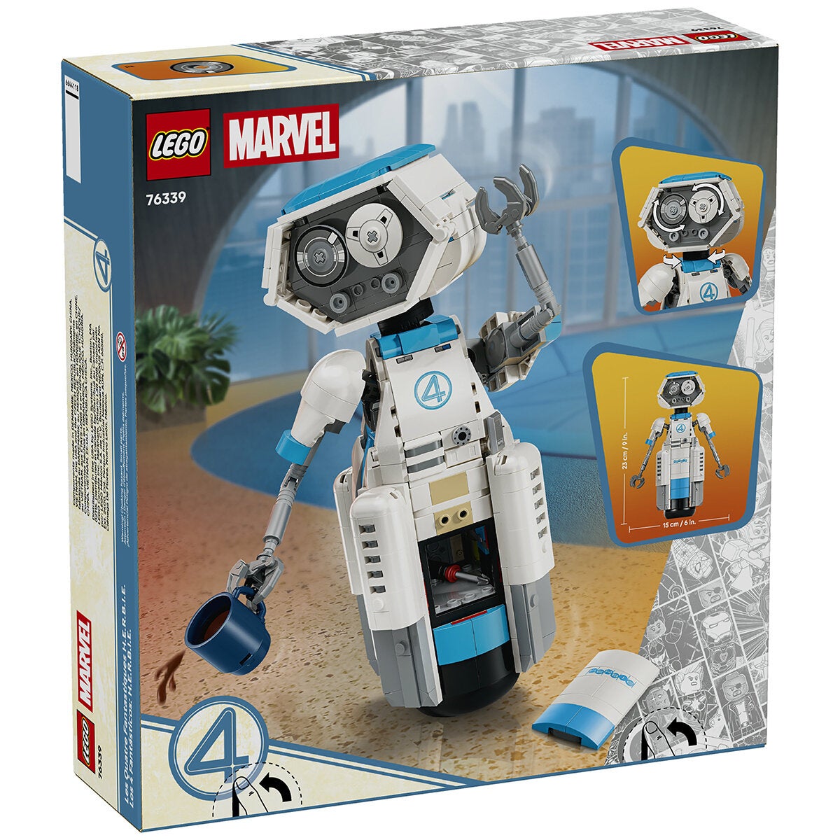 LEGO Marvel Los 4 Fantásticos: H.E.R.B.I.E. LEGO Marvel Los 4 Fantásticos: H.E.R.B.I.E.