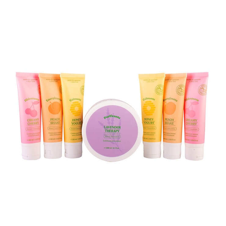 Natural Scents Set de Cremas de Manos 6/60 ml + 200 ml