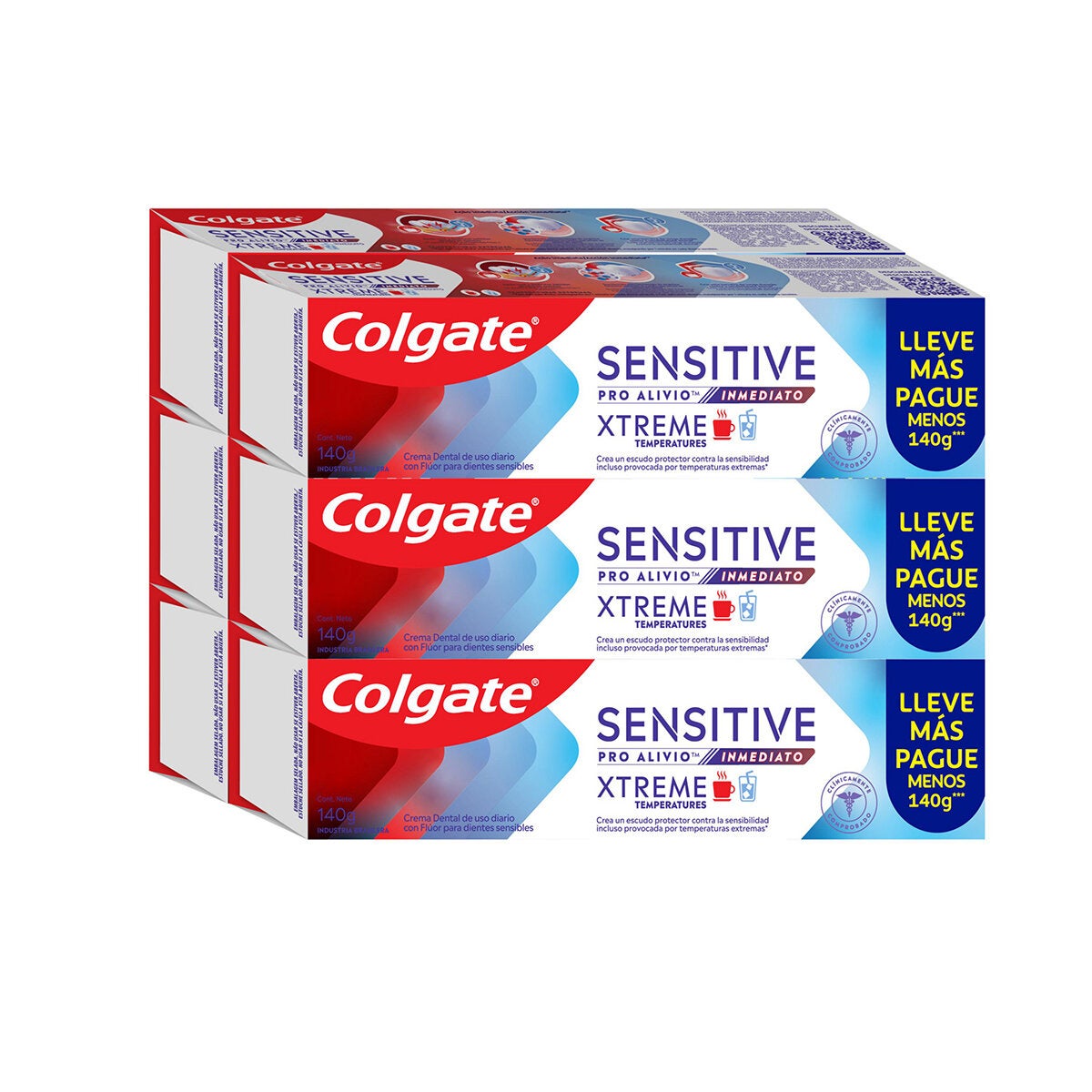 Colgate Pasta Dental Sensitive Xtreme Pro Alivio 6 / 140 g Colgate Pasta Dental Sensitive Xtreme Pro Alivio 6 / 140 g