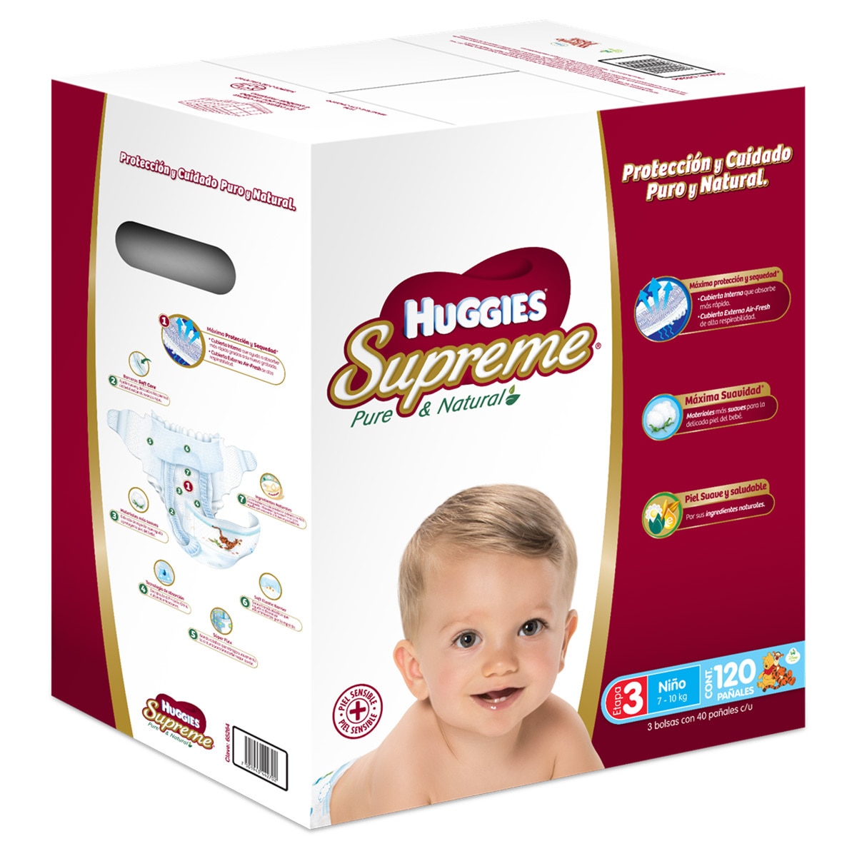 pañales etapa 3 huggies supreme
