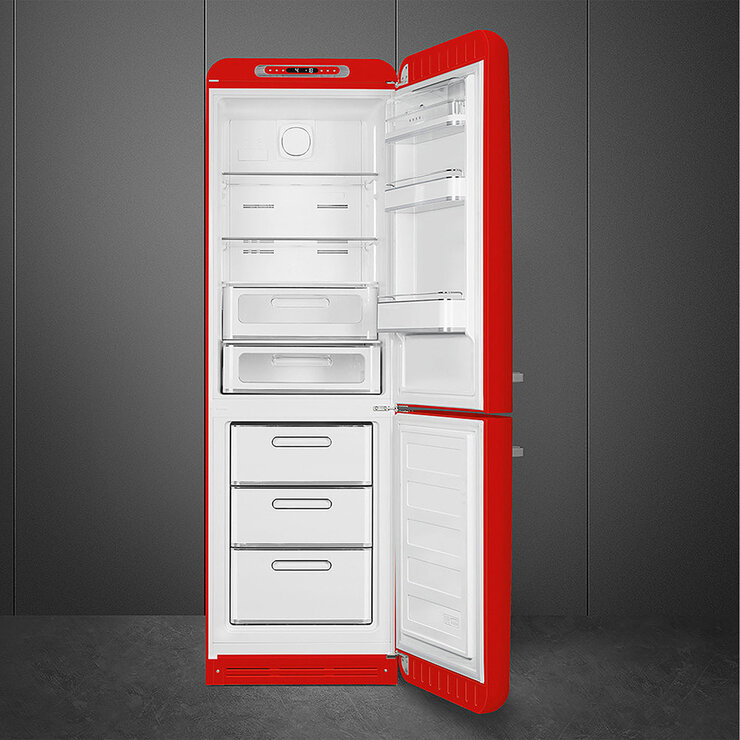 Smeg Refrigerador 13' Rojo