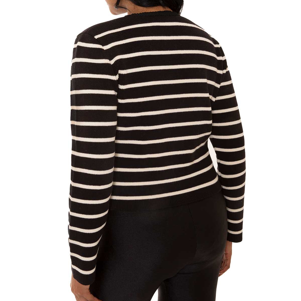 Mario Serrani Italy Suéter para Dama Negro Chica Mario Serrani Italy Suéter para Dama Negro Chica
