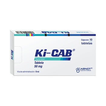 KI-CAB 50 mg con 10 Tabletas
