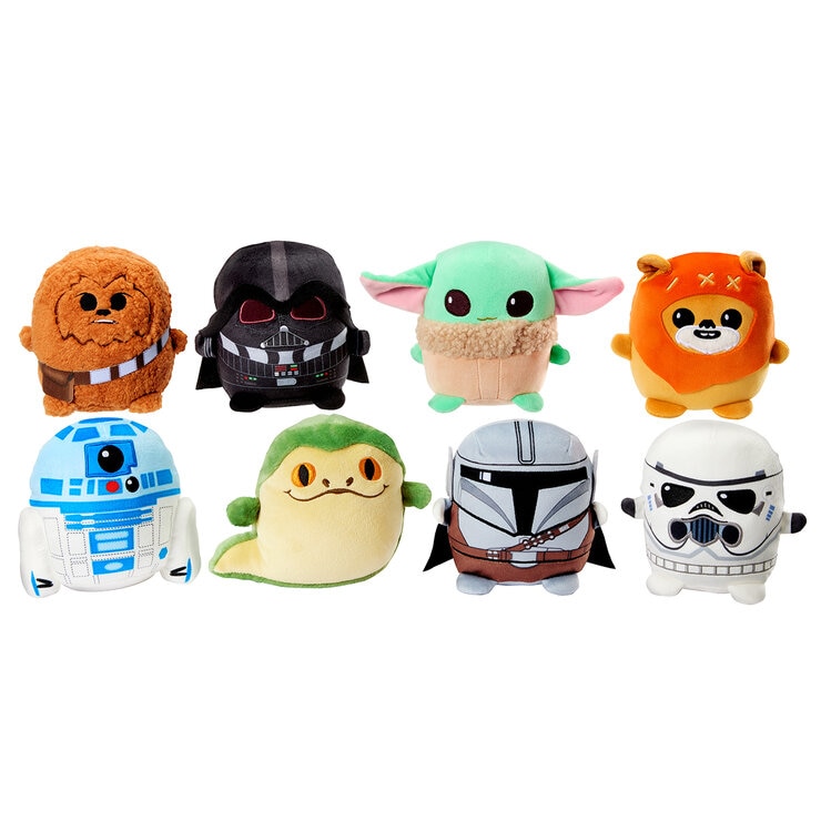 Disney Cuutopia Set de 8 Peluches 13 cm Star Wars