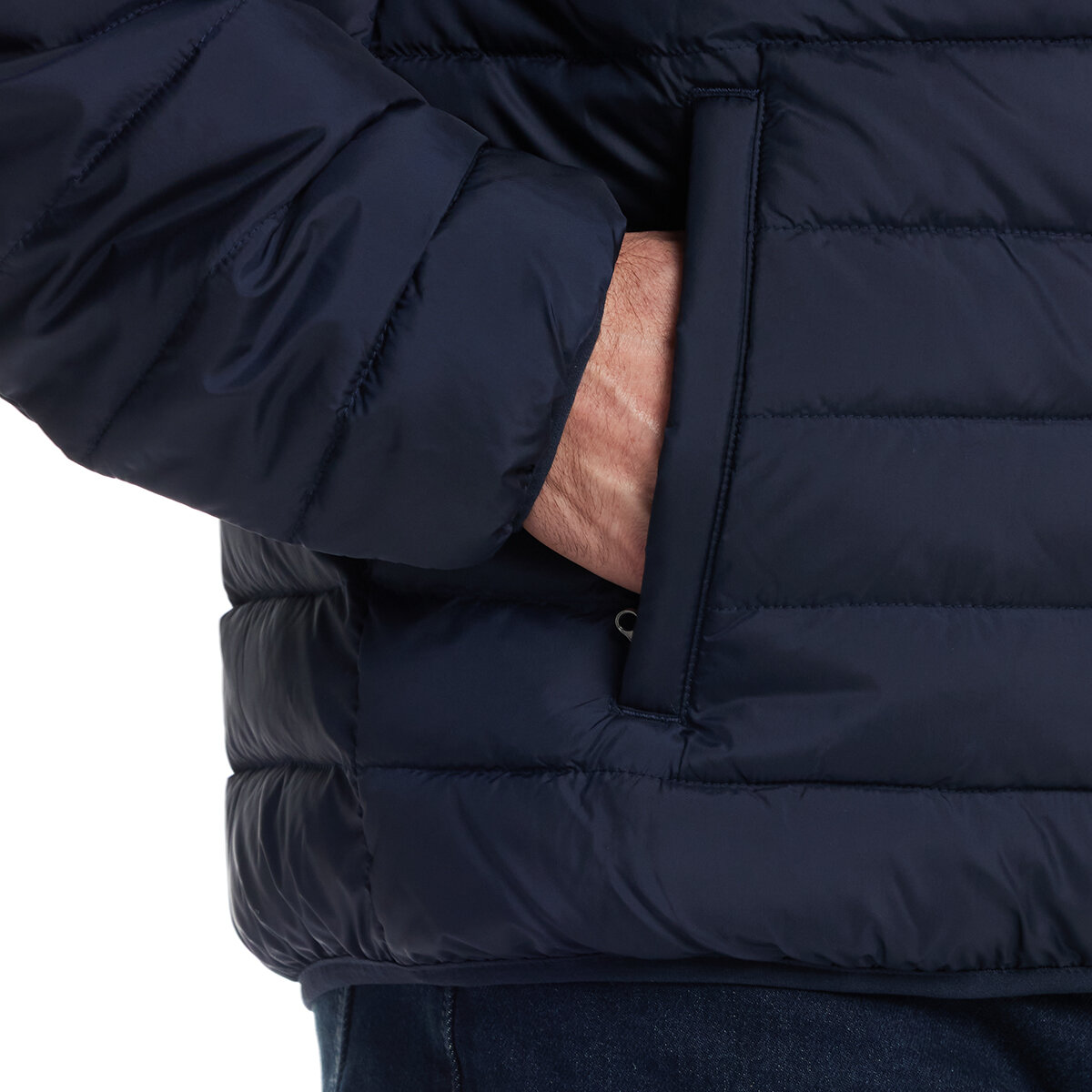 Weatherproof Chamarra empacable para Caballero Azul Chica