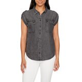 Buffalo David Bitton Blusa para Dama Negro Grande